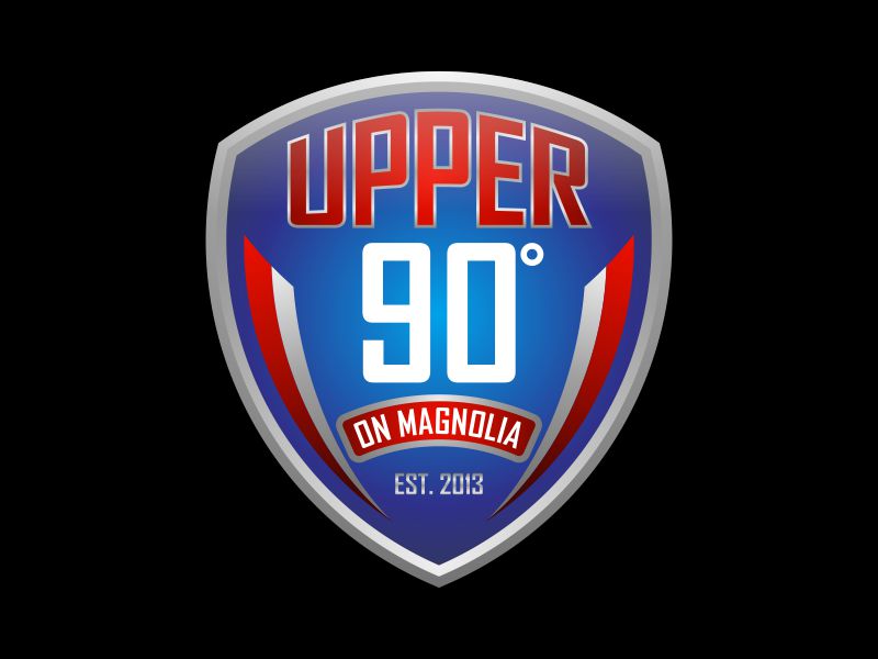 Upper 90 on Magnolia logo design by Bima