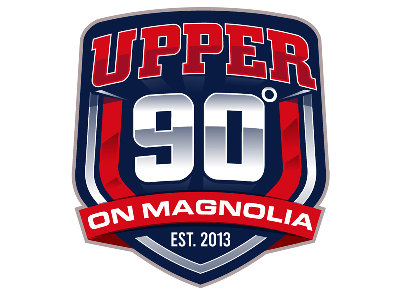 Upper 90 on Magnolia logo design by DreamLogoDesign