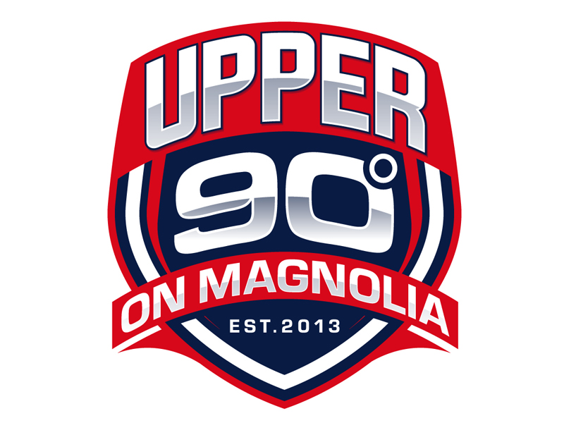 Upper 90 on Magnolia logo design by DreamLogoDesign