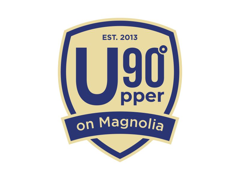 Upper 90 on Magnolia logo design by funsdesigns