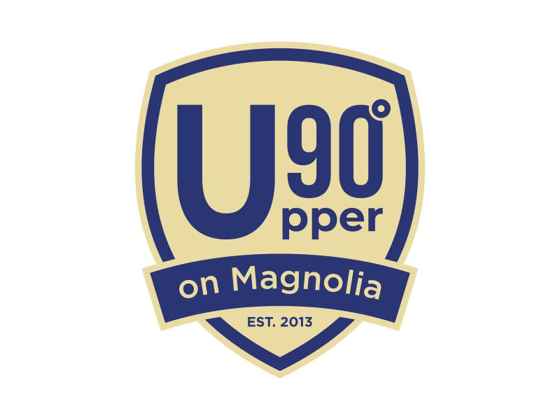 Upper 90 on Magnolia logo design by funsdesigns