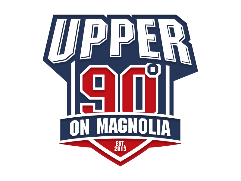 Upper 90 on Magnolia logo design by MarkindDesign
