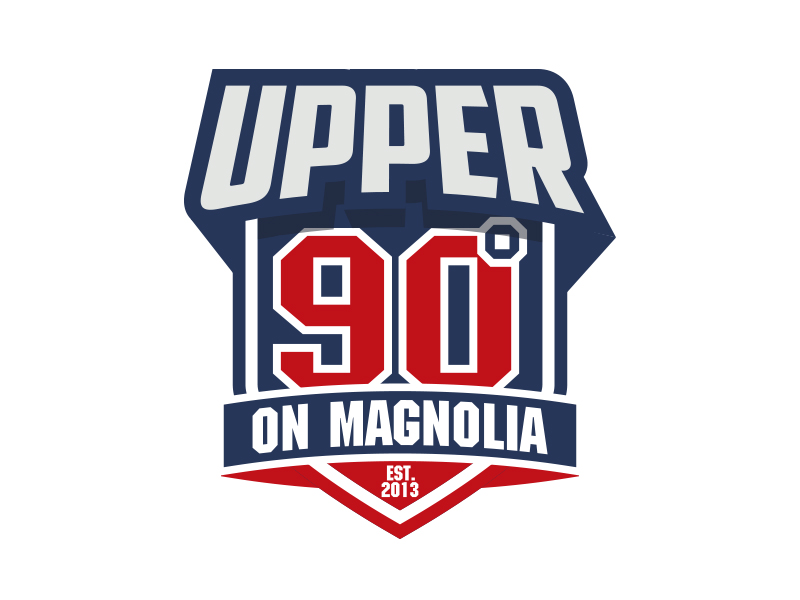 Upper 90 on Magnolia logo design by MarkindDesign