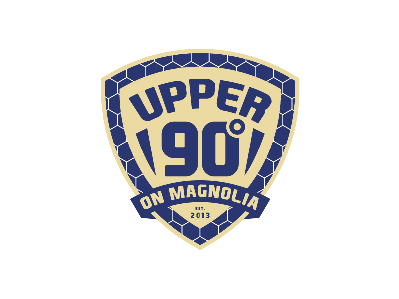 Upper 90 on Magnolia logo design by CreativeKiller