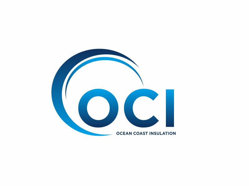 Ocean Coast Insulation logo design by Greenlight