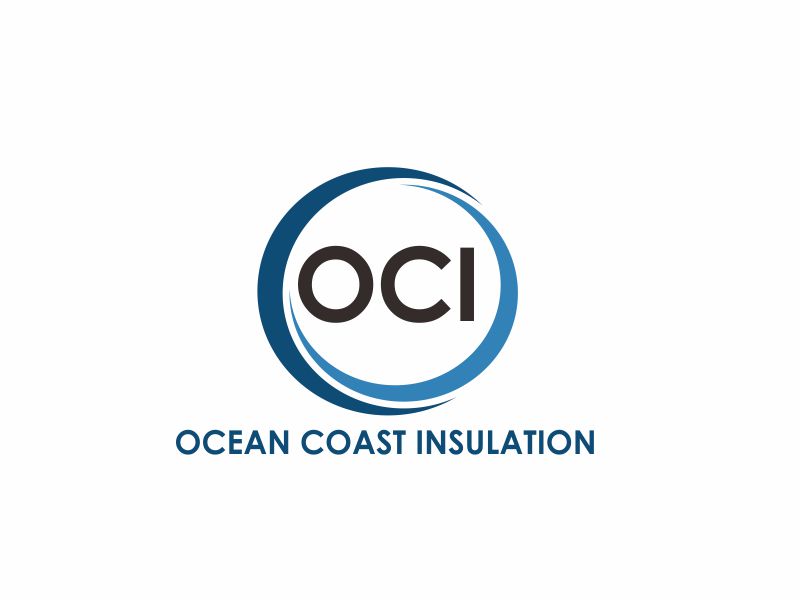Ocean Coast Insulation logo design by Greenlight