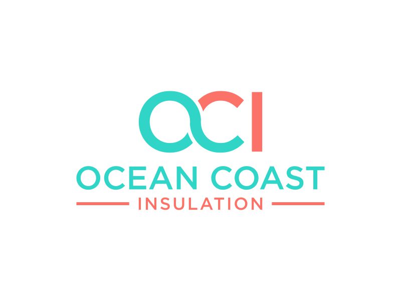 Ocean Coast Insulation logo design by dewipadi