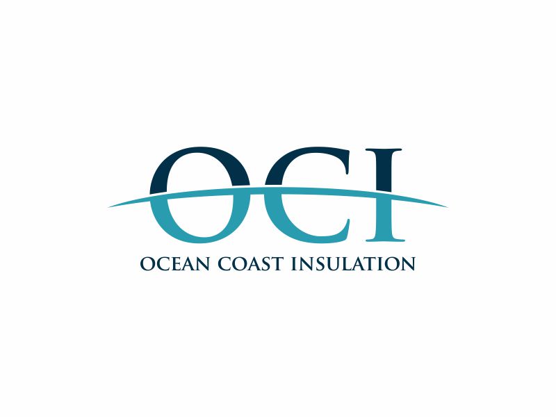 Ocean Coast Insulation logo design by Greenlight