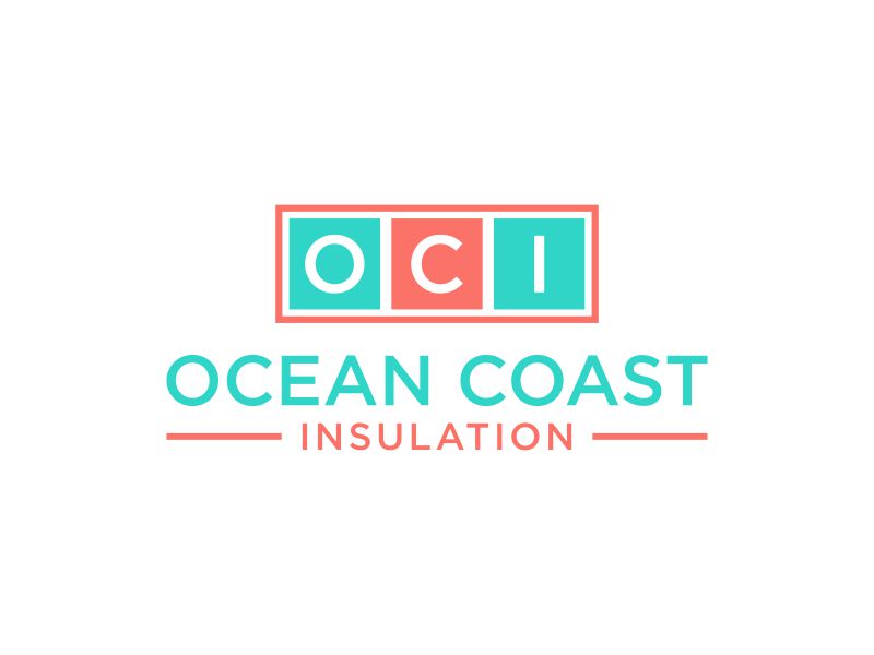 Ocean Coast Insulation logo design by dewipadi