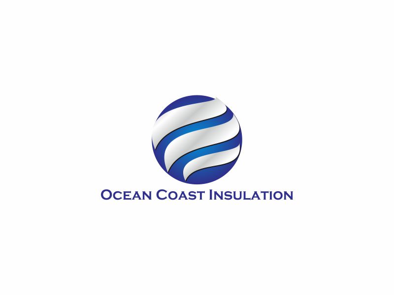 Ocean Coast Insulation logo design by Greenlight