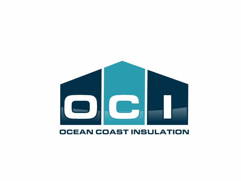 Ocean Coast Insulation logo design by Greenlight
