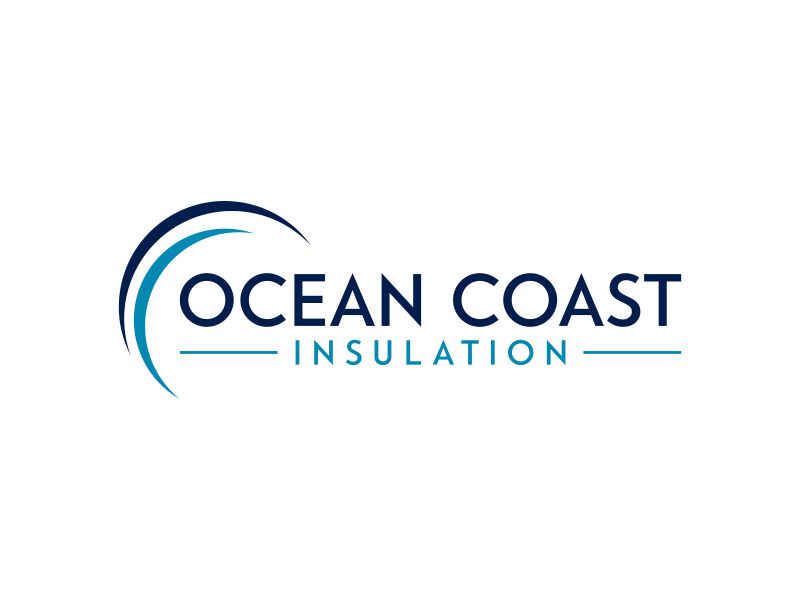 Ocean Coast Insulation logo design by RIANW