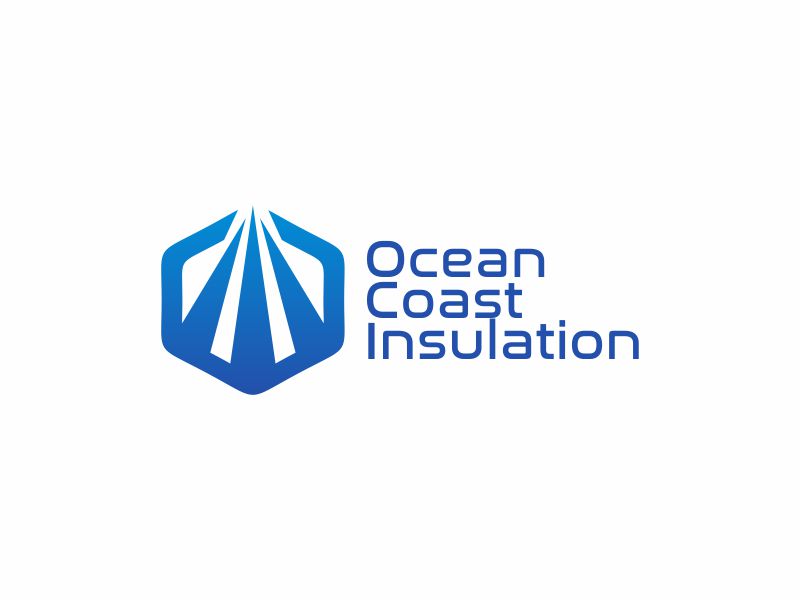 Ocean Coast Insulation logo design by Greenlight