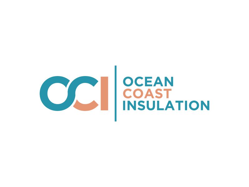 Ocean Coast Insulation logo design by RIANW