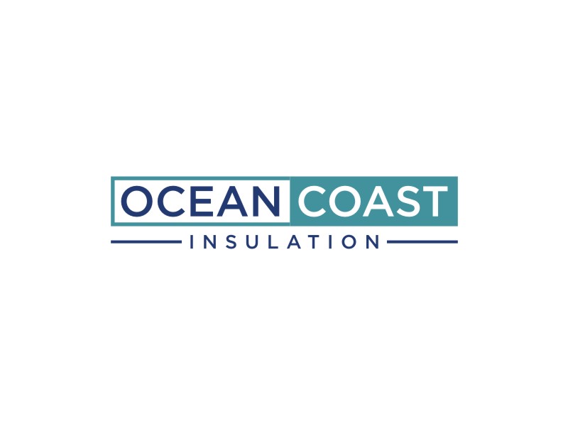 Ocean Coast Insulation logo design by Artomoro