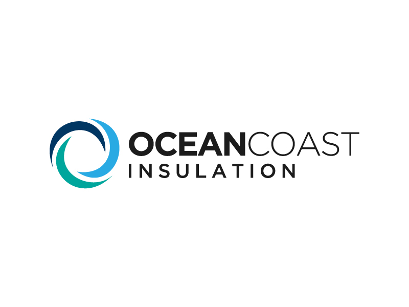 Ocean Coast Insulation logo design by Fear