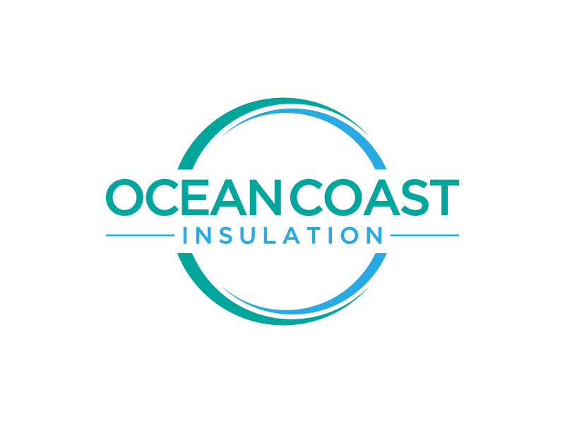 Ocean Coast Insulation logo design by Fear