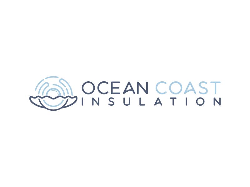 Ocean Coast Insulation logo design by goblin