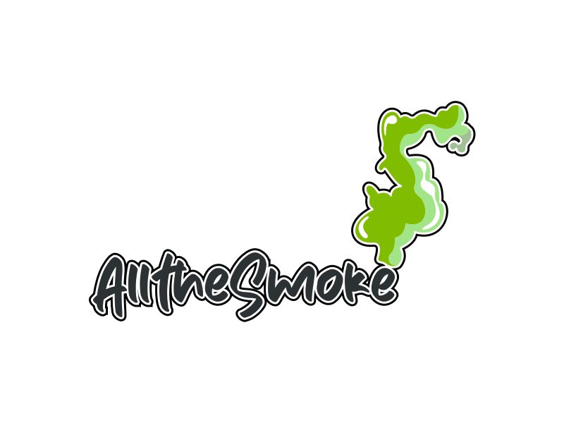 AllTheSmoke Shop logo design by nusa