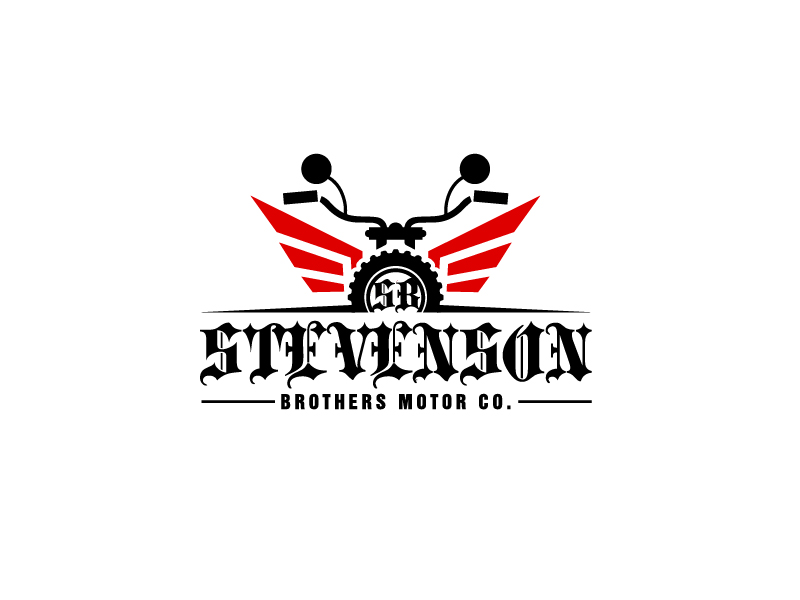 Stevenson Brothers Motor Co. logo design by Marianne