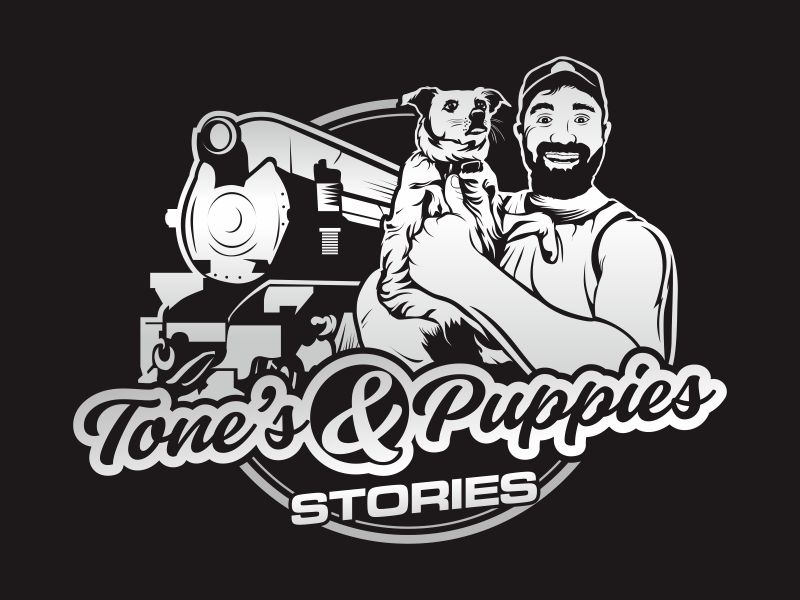 Tone’s & Puppies Stories logo design by achang