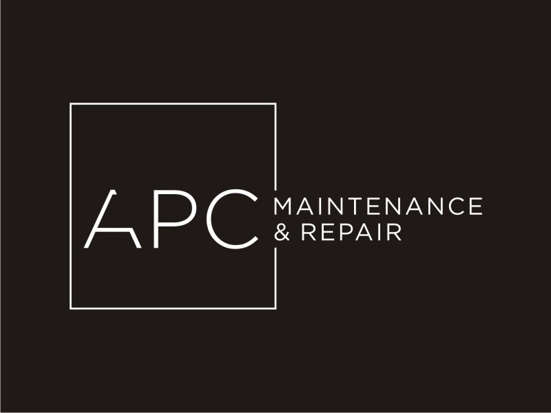 APC Appliance Maintenance & Repair logo design by Artomoro