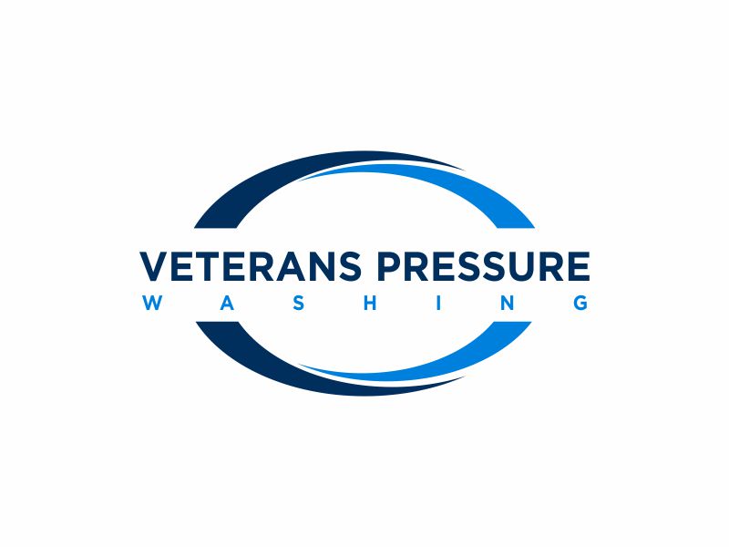 Veterans Pressure Washing logo design by Greenlight
