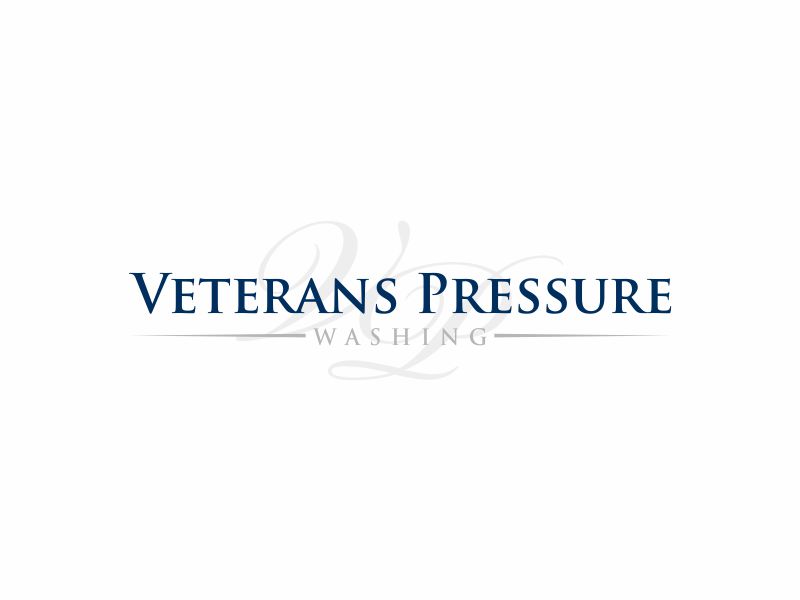 Veterans Pressure Washing logo design by Greenlight