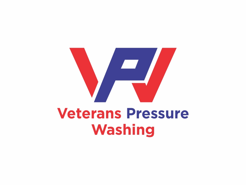 Veterans Pressure Washing logo design by RIFQI