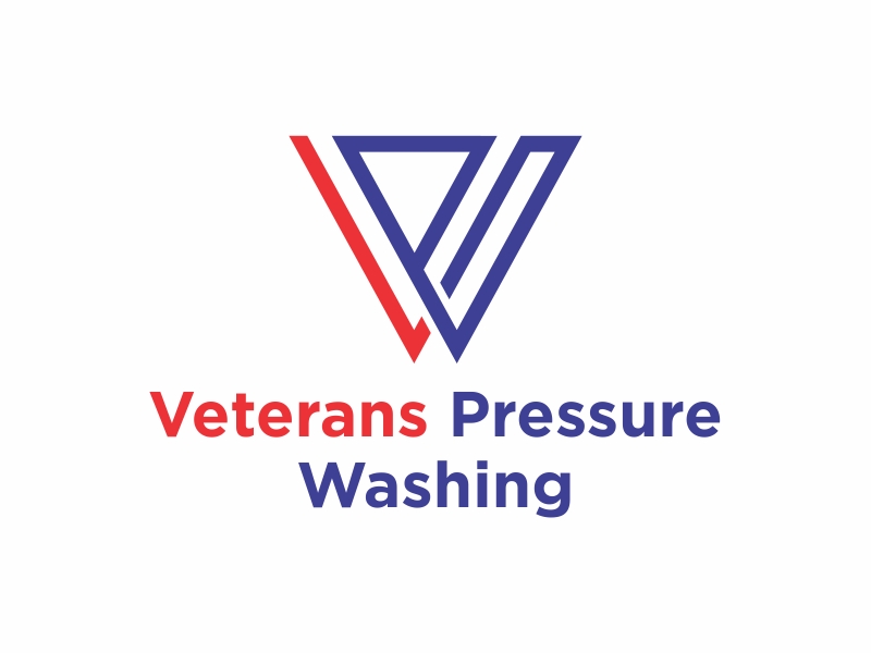 Veterans Pressure Washing logo design by RIFQI