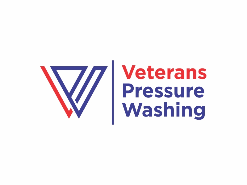 Veterans Pressure Washing logo design by RIFQI