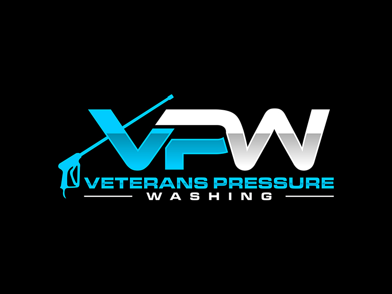 Veterans Pressure Washing logo design by ndaru
