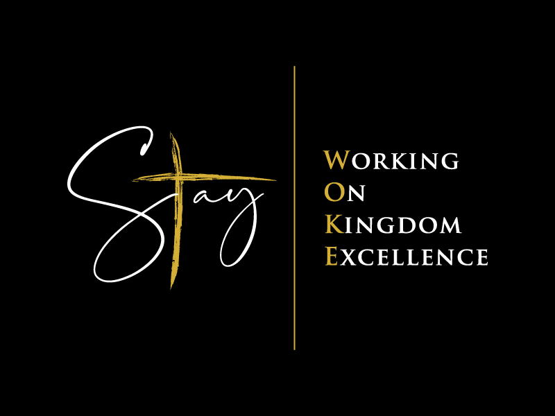 STAY W.O.K.E Ministries logo design by pambudi