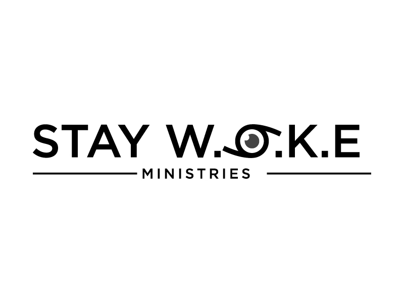 STAY W.O.K.E Ministries logo design by cybil