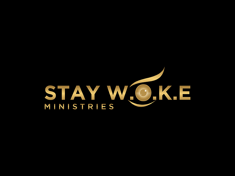 STAY W.O.K.E Ministries logo design by ndaru