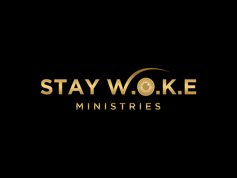 STAY W.O.K.E Ministries logo design by ndaru