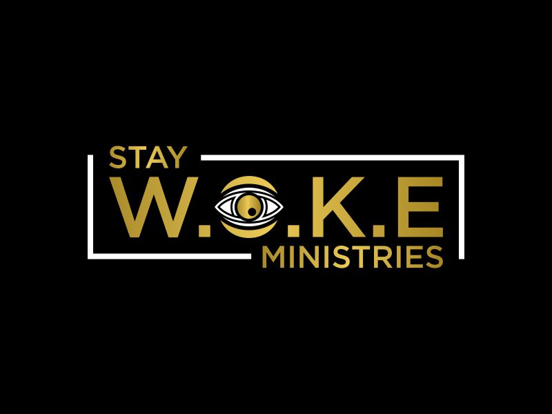 STAY W.O.K.E Ministries logo design by Purwoko21