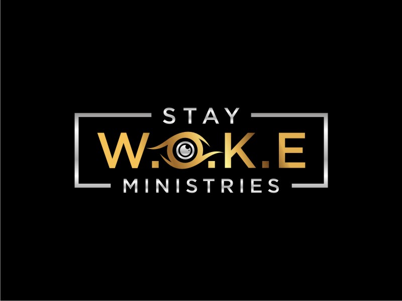 STAY W.O.K.E Ministries logo design by jancok