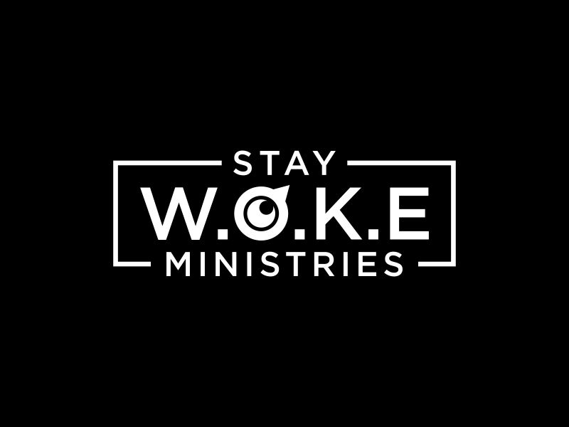 STAY W.O.K.E Ministries logo design by puthreeone
