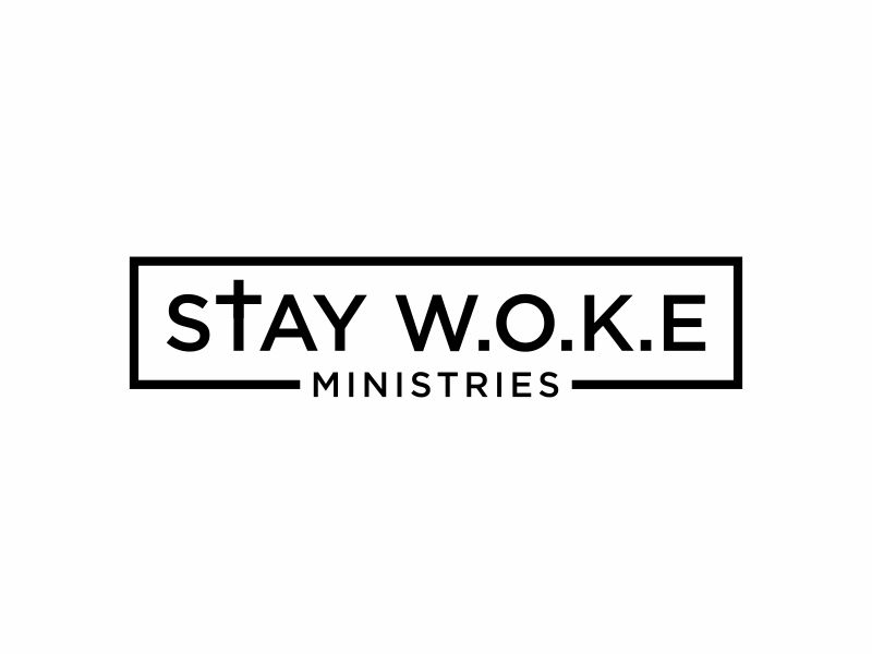 STAY W.O.K.E Ministries logo design by hopee