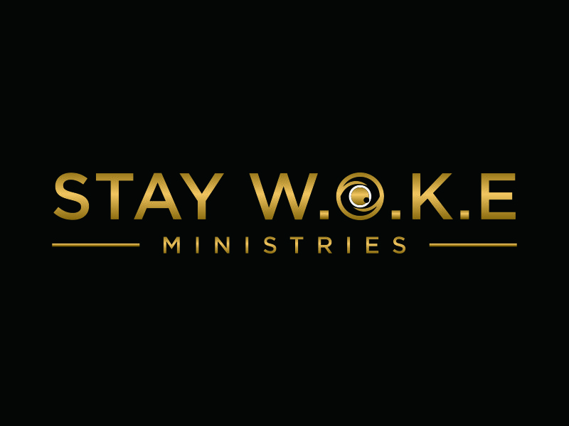 STAY W.O.K.E Ministries logo design by ozenkgraphic