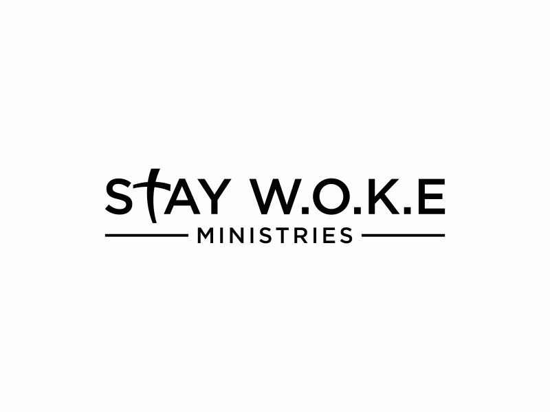STAY W.O.K.E Ministries logo design by hopee