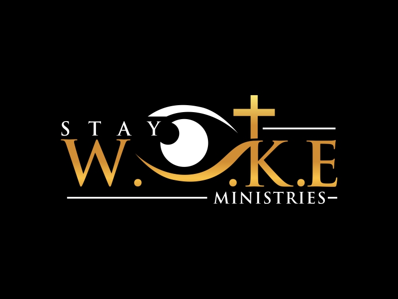 STAY W.O.K.E Ministries logo design by qqdesigns
