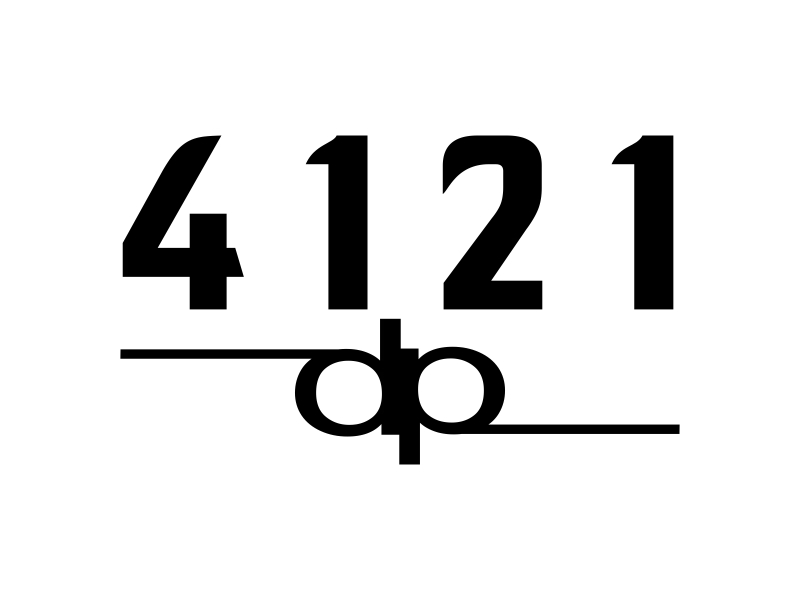 4121 DP logo design by ujang