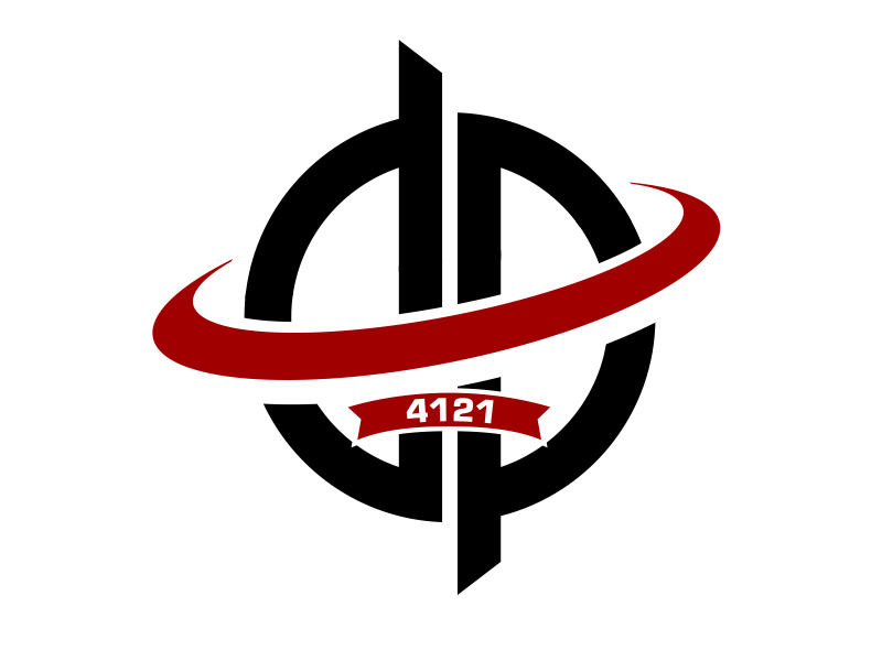 4121 DP logo design by MarkindDesign