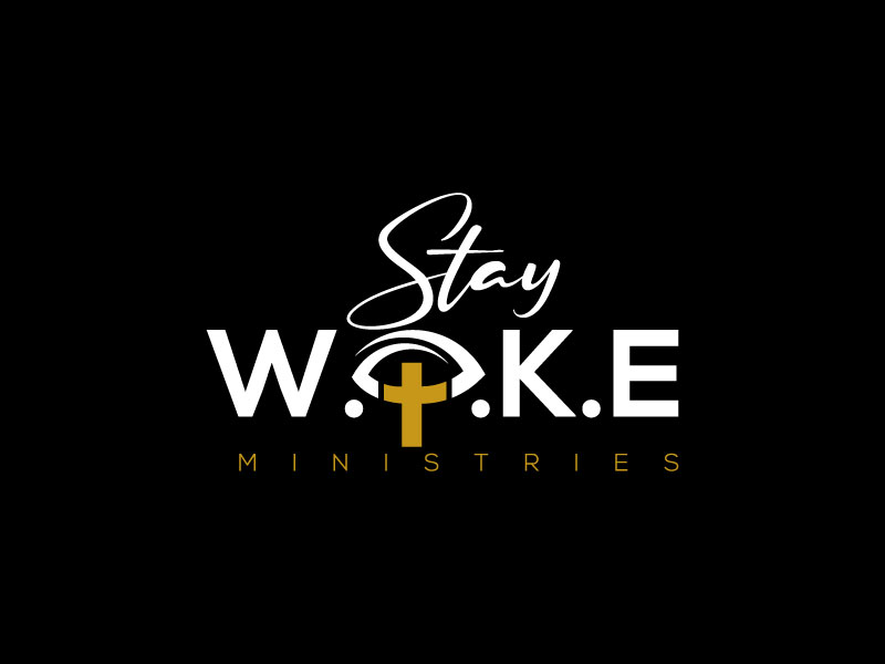 STAY W.O.K.E Ministries logo design by MUSANG
