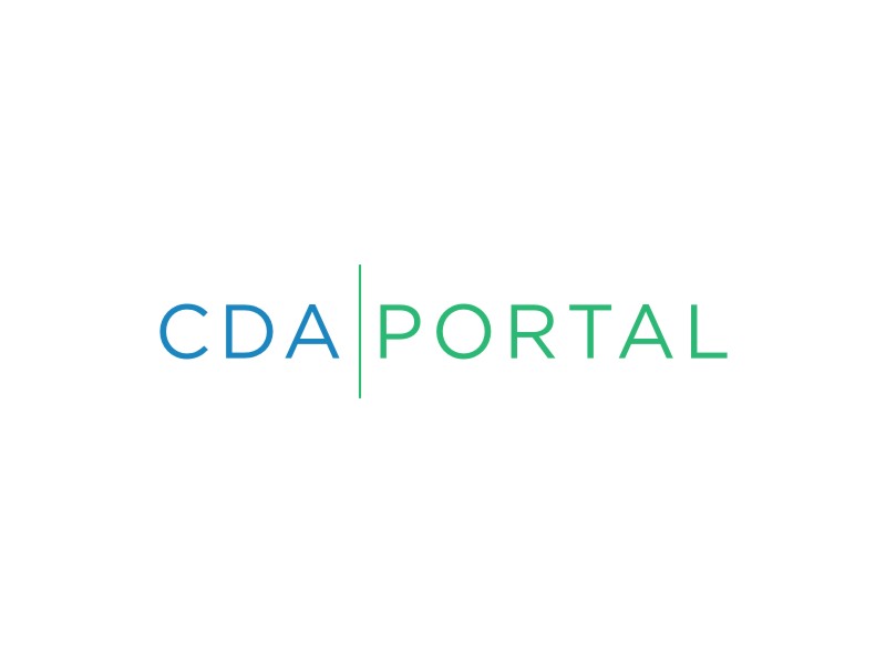 CDA PORTAL logo design by johana