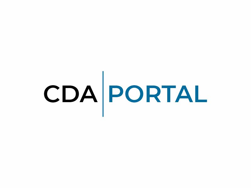 CDA PORTAL logo design by Girly