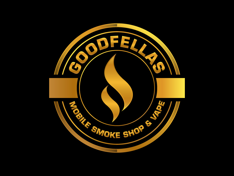 GoodFellas Mobile Smoke Shop & Vape logo design by Kirito