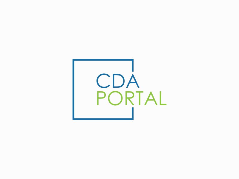CDA PORTAL logo design by BlessedGraphic